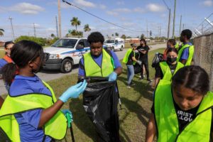 Volunteers make a big impact during  'Keep Homestead Beautiful' cleanup