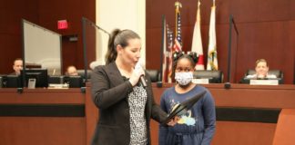 Homestead Councilmember Ávila honors local student for her winning invention Homestead Councilmember Ávila honors local student for her winning invention