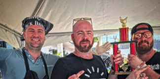 Chicken Wings on Clutch Burger’s secret menu win Wings for Wishes trophy