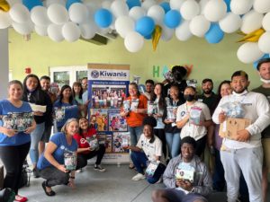 Kiwanis Club supplies camp-bound children with personal hygiene kits