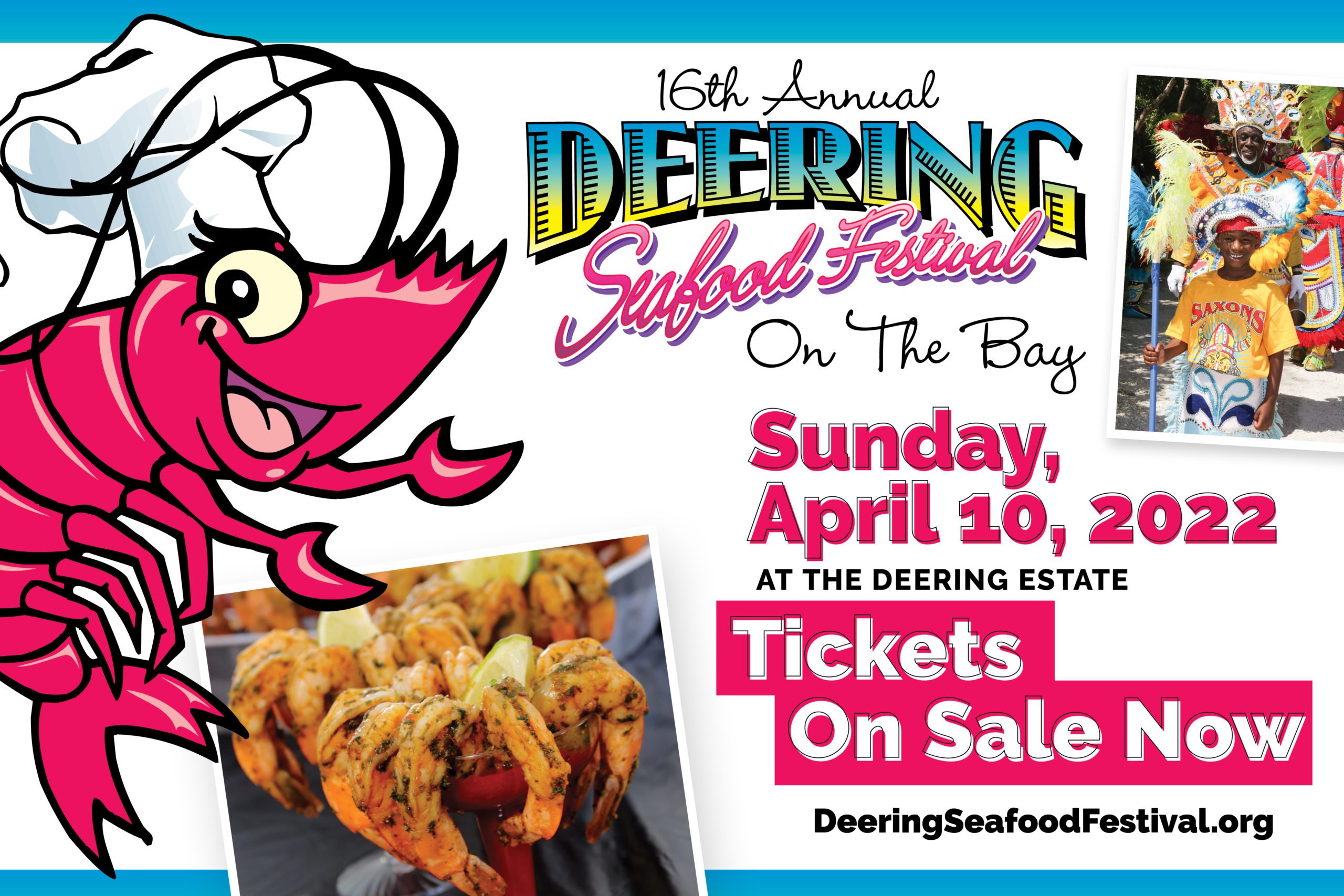 16th annual Deering Seafood Festival Deering Estate top Miami