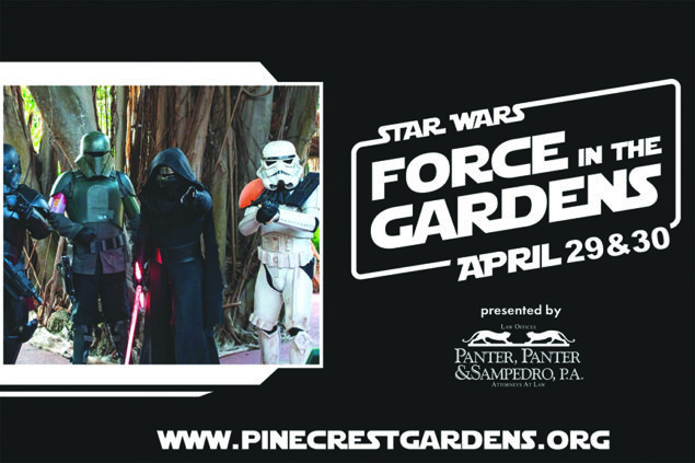 May the force be with you at Pinecrest Gardens