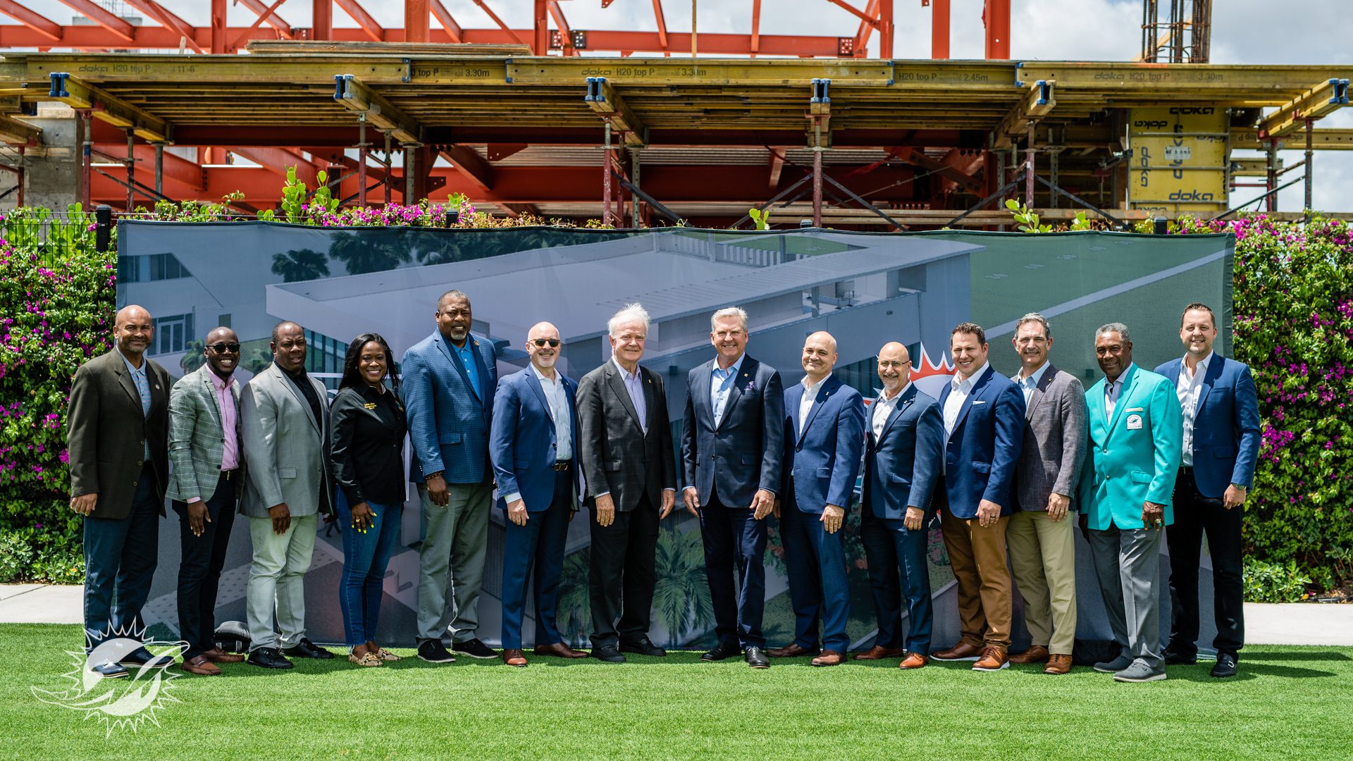 Miami Dolphins Break Ground On $135 Million Training Complex In Partnership  With Baptist Health