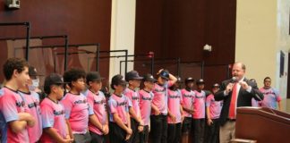 Councilmember Fletcher recognizes youth sport teams for achievements Councilmember Fletcher recognizes youth sport teams for achievements