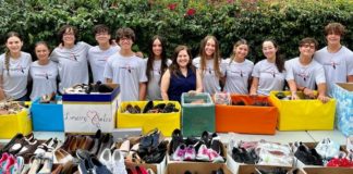 Student led effort collects over 12K pairs of shoes for Camillus House Student led effort collects over 12K pairs of shoes for Camillus House