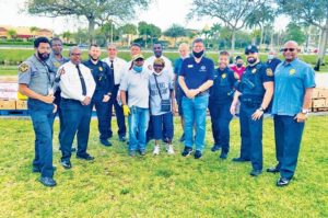 Public Safety personnel working together in Miramar