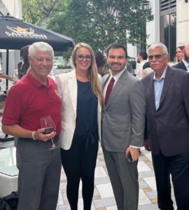 Coral Gables Bar and Rotary hold joint mixer