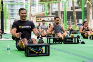 Mayor joins workout event at Underline’s Urban Gym