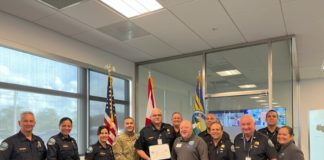 Doral PD Honored by Defense Department