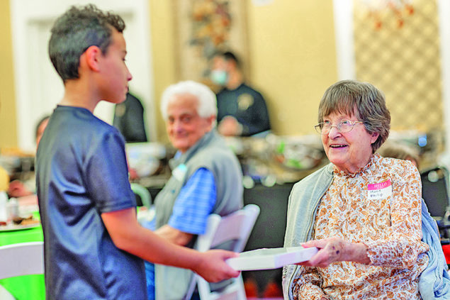 Seniors find meaning and purpose through Art at The Palace Gardens