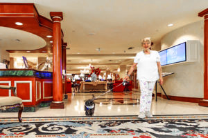 83-year-old Palace resident operates pet-sitting business