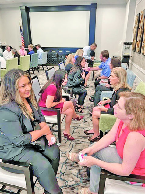 The Plaza at ParkSquare hosts SpeedBiz for great one-on-one networking