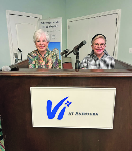 Vi at Aventura’s Community Correspondents report for duty