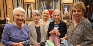 Palace Gables Knitter’s Circle creations benefitting others Palace Gables Knitter’s Circle creations benefitting others