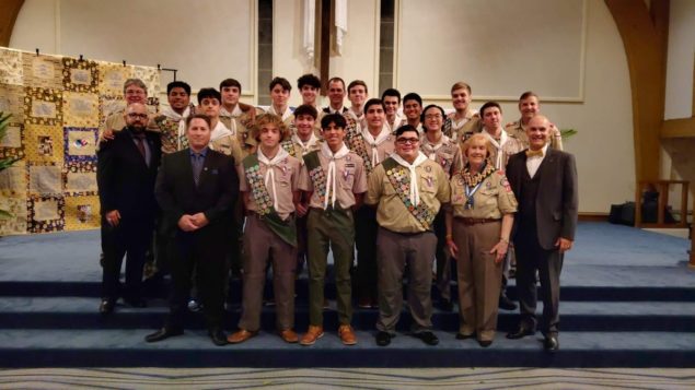 21 Scouts inducted into 2021, 2022 Eagle Courts of Honor