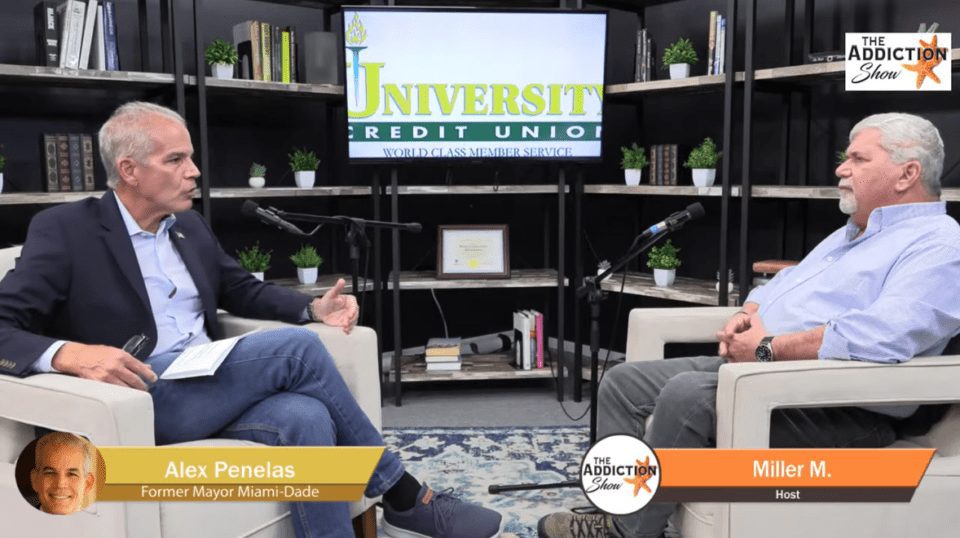 The Addiction Show former MiamiDade Mayor, Alex Penelas