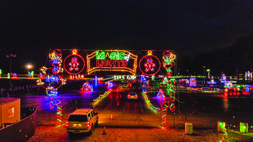 ‘Magic of Lights’ holiday display returns to Homestead-Miami Speedway in November