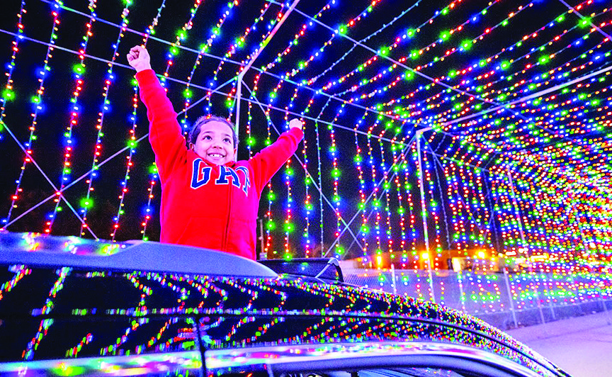 ‘Magic of Lights’ holiday display returns to Homestead-Miami Speedway in November