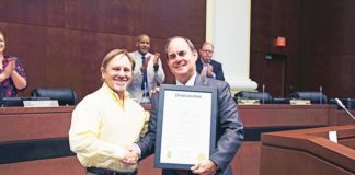 Homestead mayor recognizes local wrestling champion Kevin Pedersen Homestead mayor recognizes local wrestling champion Kevin Pedersen