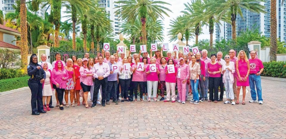 One Island Place celebrates Breast Cancer Awareness Month