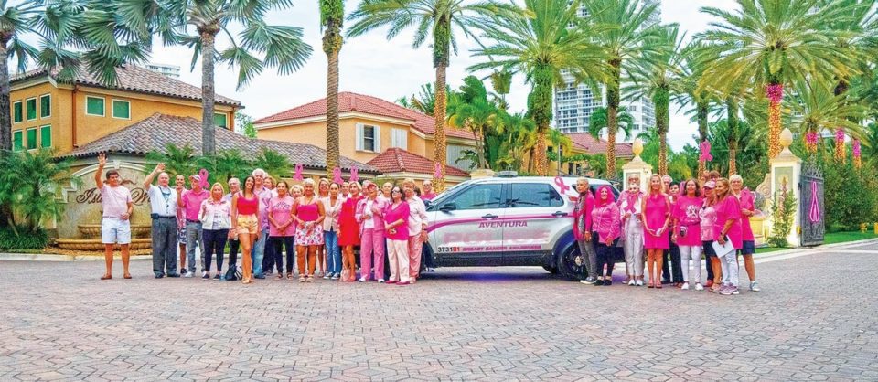 One Island Place celebrates Breast Cancer Awareness Month