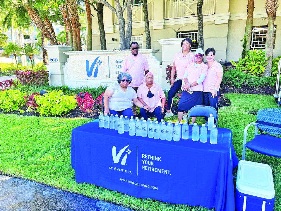 VIVA Girls from Vi at Aventura help Hadassah Walk for Breast Cancer Research