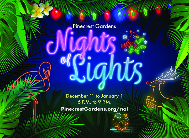 Treat Yourself, Friends and Family to the Gift of Pinecrest Gardens this Holiday