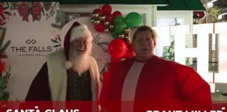 Grant Miller aka Santa visits ChamberSOUTH’s Annual Holiday Party & Toy Drive at The Falls