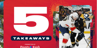 5 TAKEAWAYS: Bruins 7, Panthers 3