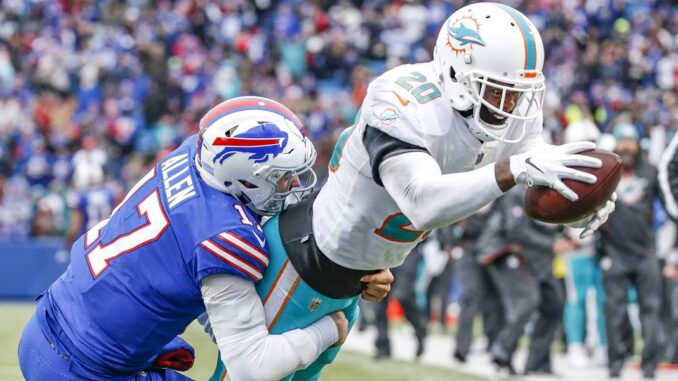 Buffalo Bills hang on for 34-31 wildcard win over Miami Dolphins