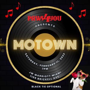 Paws4you Gala 2023 presents ‘Motown’ with special concert by The Motowners