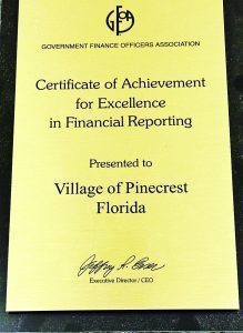 Excellence in Financial Reporting for 27th Consecutive Year