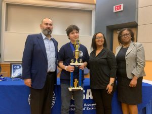 Middle school students shine in math invitational competition