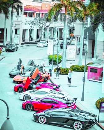 2023 Supercar Saturdays Florida hosted at new site, Gulfstream Park Village, Saturday, February 11th