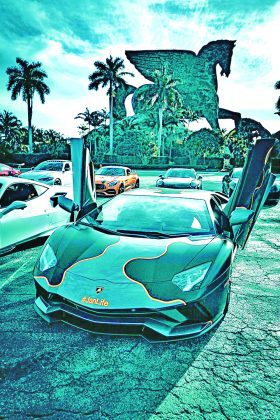 2023 Supercar Saturdays Florida hosted at new site, Gulfstream Park Village, Saturday, February 11th