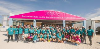 FIU student-led “green team” diverts over 40 tons of waste at the South Beach Wine & Food Festival®