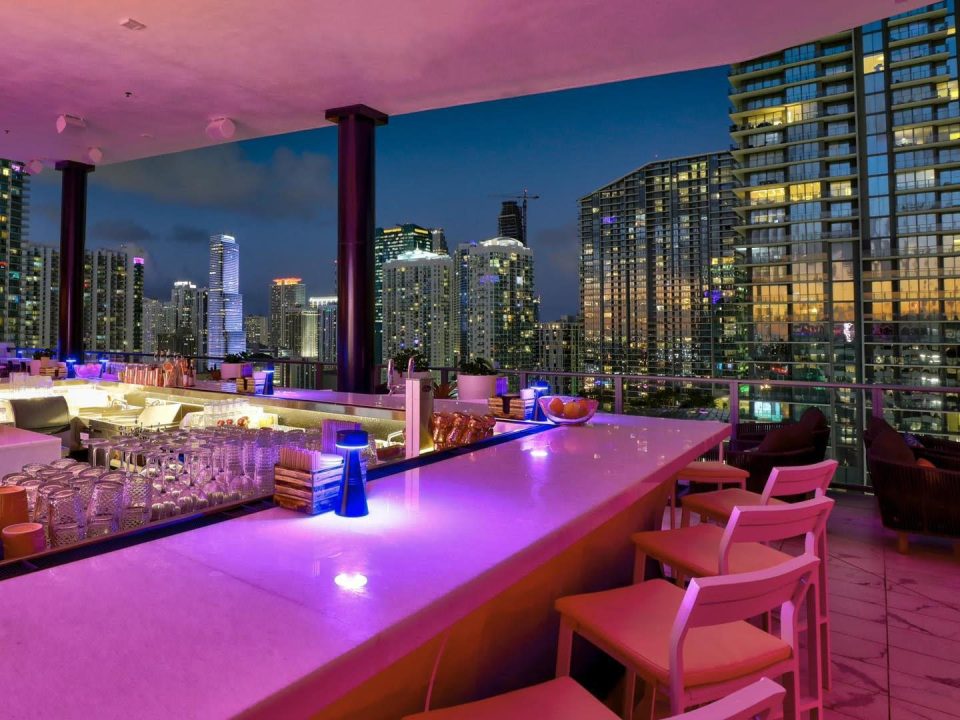 Brickell’s Favorite Rooftop Bar, Rosa Sky Launches Its Happy Hour On ...