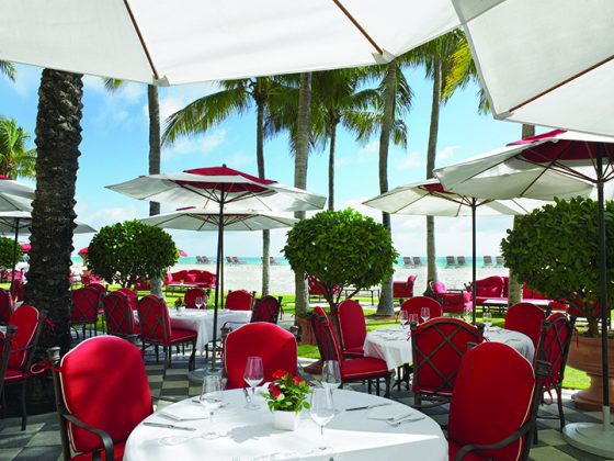 Acqualina’s Al Fresco dining