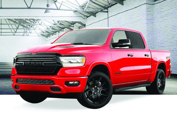 The Ram 1500 Rebel G/T’s distinct branding is sharp