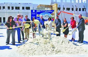 Ground-brraking ceremony for addition at Herbert A. Ammons Middle School