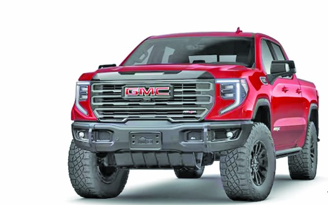 2023 GMC Sierra 1500 AT4X: power and refined capability