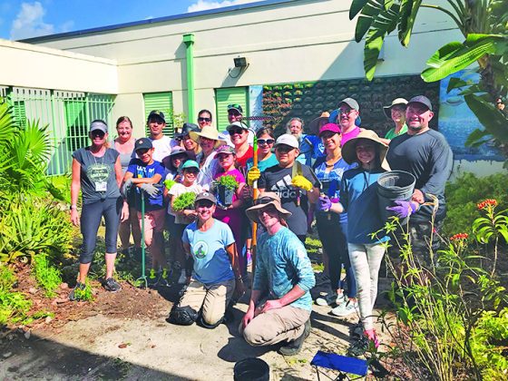 Whigham Elementary’s Eco-Team students take part in planting day