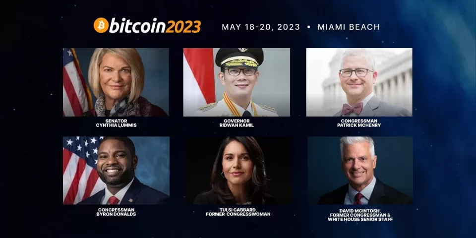 Bitcoin 2023 conference to host political leaders from around the world