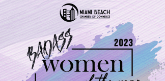 Miami Beach Chamber Announces 3rd Annual Badass Women of the Year Awards to be held at Bloom at Jungle Island