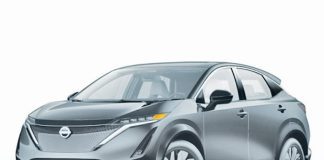 Electric 2023 Nissan Ariya features streamlined design Electric 2023 Nissan Ariya features streamlined design