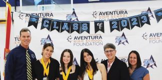 Record-breaking accomplishments by Don Soffer Aventura High School’s first graduating class Record-breaking accomplishments by Don Soffer Aventura High School’s first graduating class