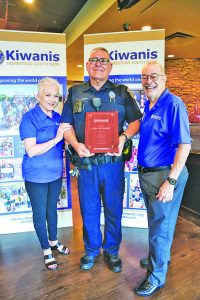 Homestead Officer Alex Murguido honored by Kiwanis Club of Homestead-South Dade