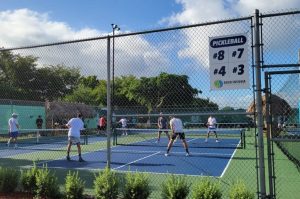 Free court time, clinics for tennis and pickleball players 55 and older