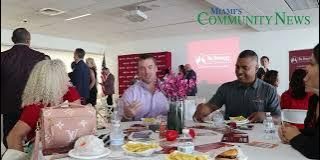 Grant Miller Joins Be Strong INTL at their Annual Luncheon held at West Kendall Lexus