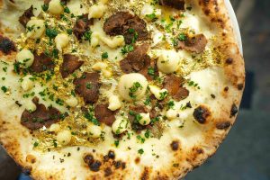 Bellillo Restaurant introduces a gold pizza combined with authentic Neapolitan style